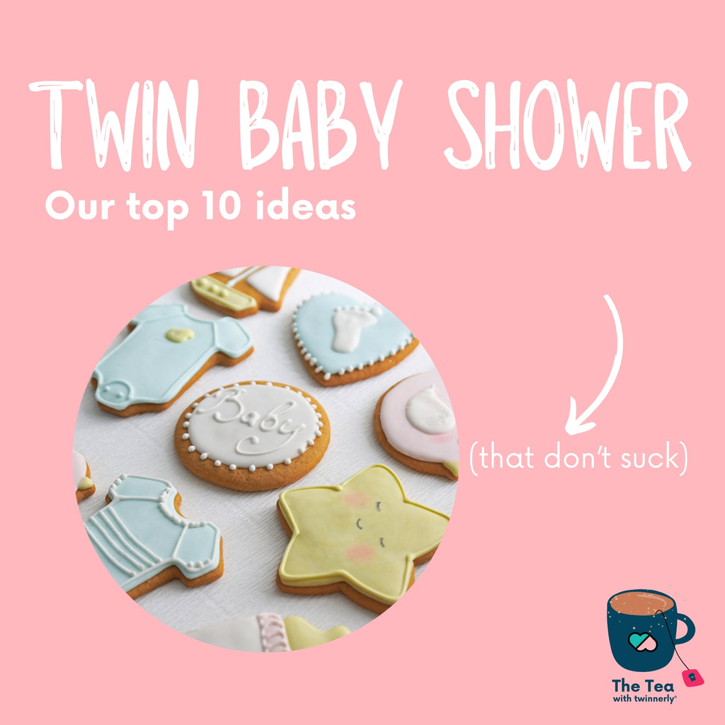 The top 10 Twin Baby Shower Ideas (that don't suck!)